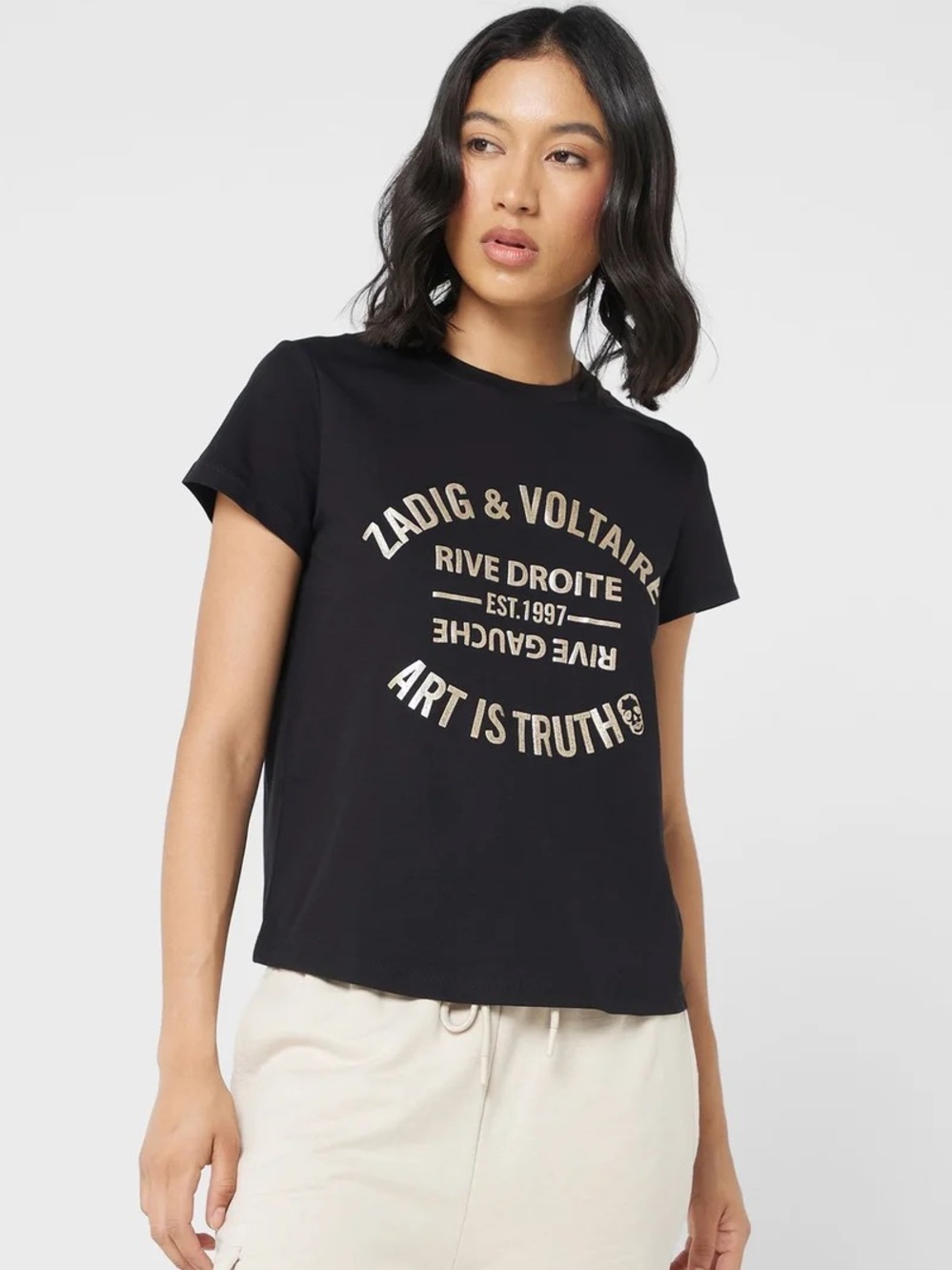 Zadig & Voltaire // Azedi Blason Graphic Tee